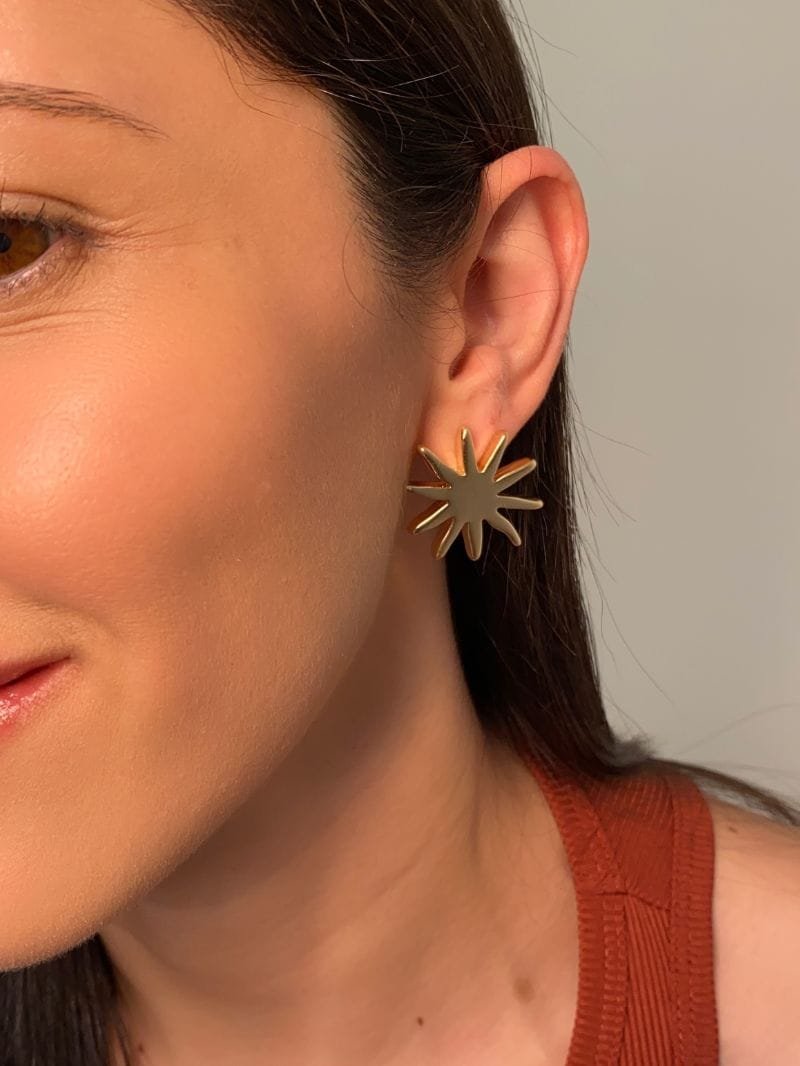 Brinco Sunny Ouro 18k