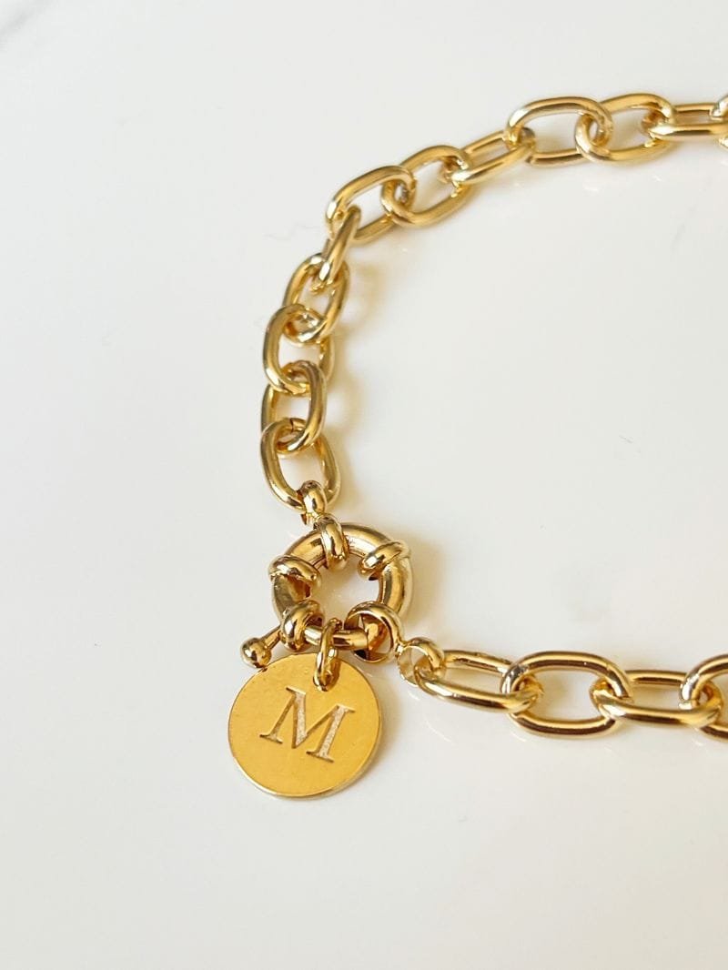 Pulseira Elos Inicial Personalizado