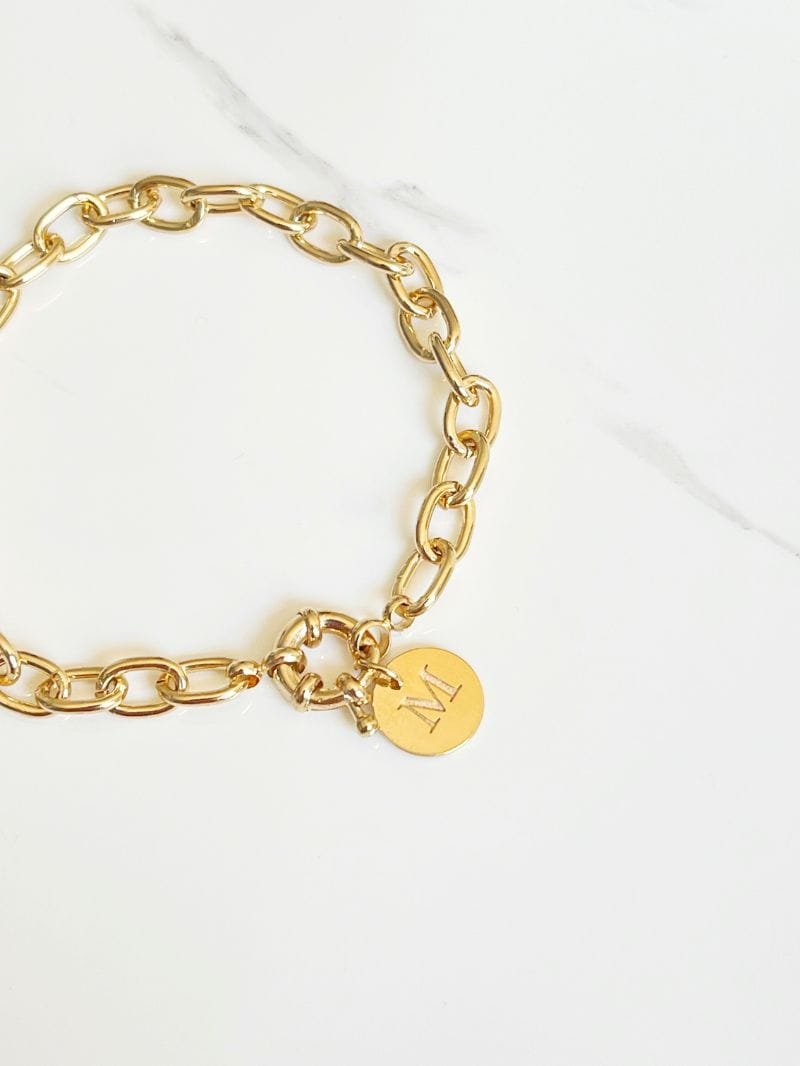 Pulseira Elos Inicial Personalizado