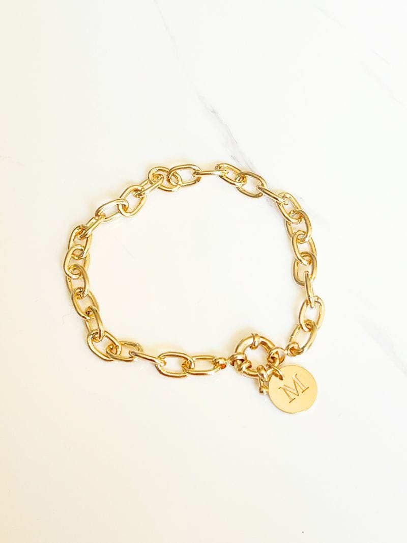 Pulseira Elos Inicial Personalizado