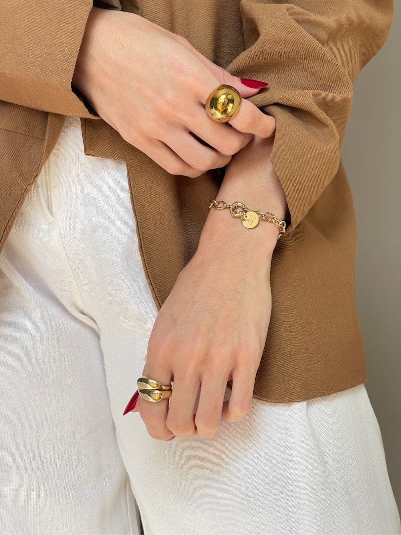 Pulseira Elos Inicial Personalizado