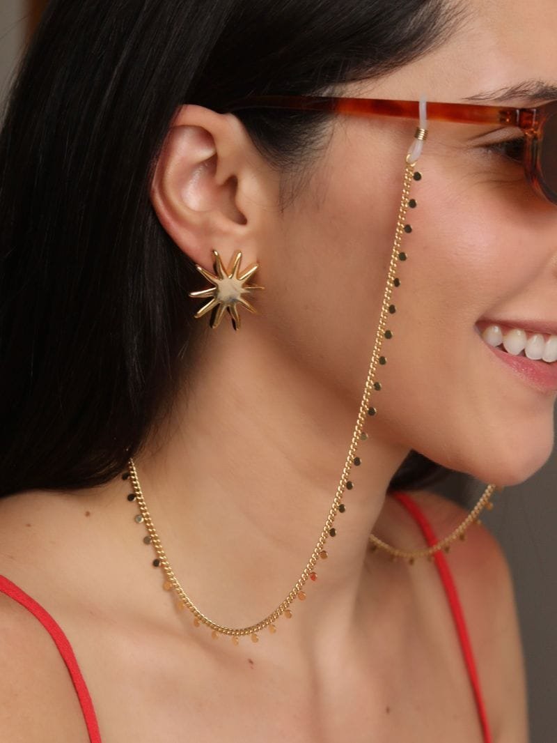 Corrente de óculos Leka Ouro 18k