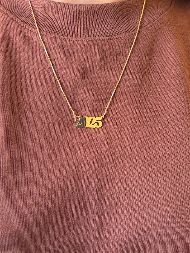 Colar Personalizado com Ano