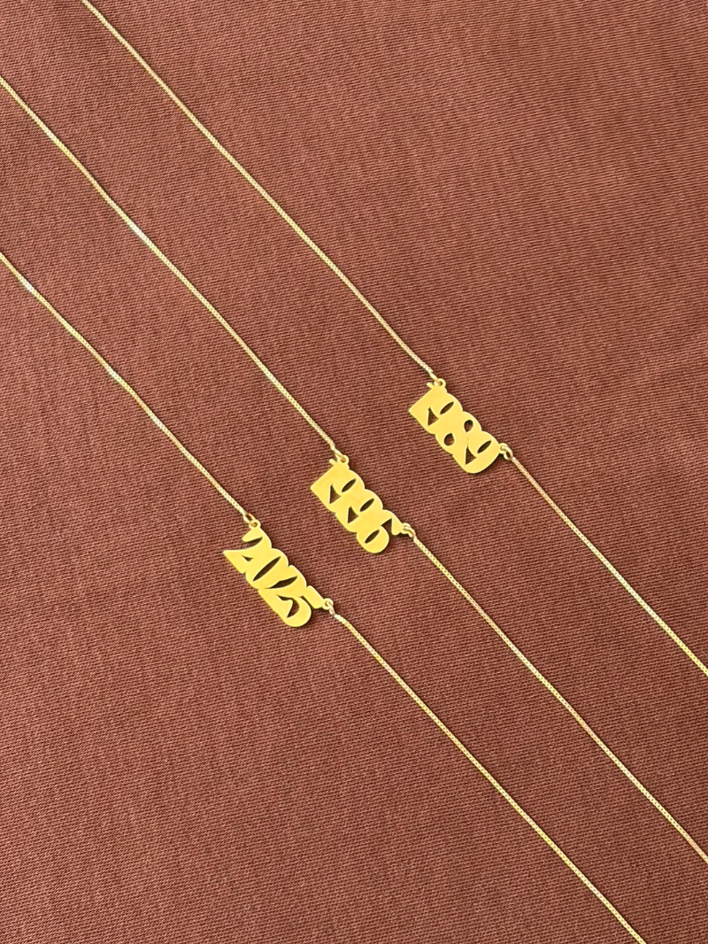 Colar Personalizado com Ano